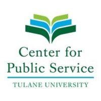 tulane center for public service logo image