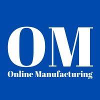 online manufacturing logo image