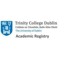 academic registry trinity college dublin logo image