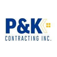 p&k contracting inc logo image