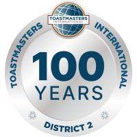 district 2 toastmasters logo image