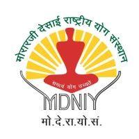 morarji desai national institute of yoga (mdniy) logo image