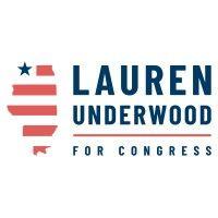 lauren underwood for congress logo image