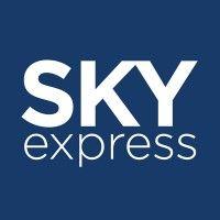 sky express logo image