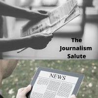 the journalism salute logo image