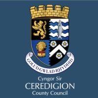 cyngor sir ceredigion county council logo image