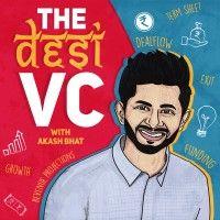 the desi vc podcast logo image