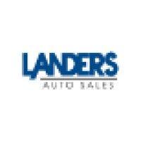 landers auto sales logo image