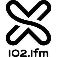 la x 102.1 fm logo image