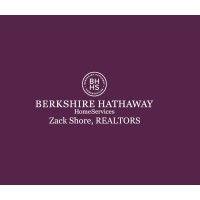 berkshire hathaway homeservices zack shore, realtors logo image