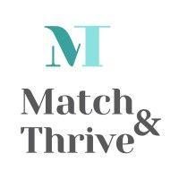 match & thrive logo image