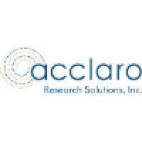 acclaro research solutions, inc. logo image