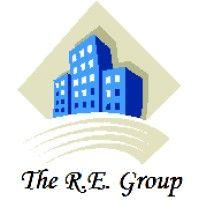 the r.e. group logo image