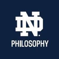 university of notre dame philosophy department logo image