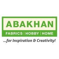 abakhan fabrics, hobby & home logo image