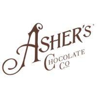 asher's chocolate co. logo image