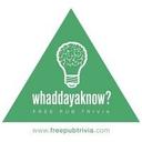 logo of Whaddayaknow Free Pub Trivia