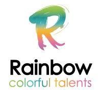 rainbow colorful talents logo image