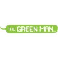 the green man pub logo image