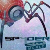 spyder 3d world logo image