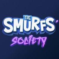 the smurfs' society logo image