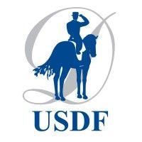 united states dressage federation logo image