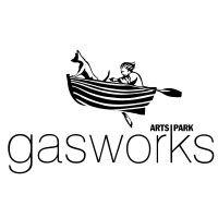 gasworks arts park logo image