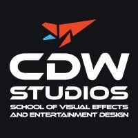 cdw studios school of visual effects and entertainment design logo image