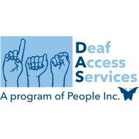 deaf access services, a program of people inc. logo image