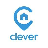 clever real estate logo image