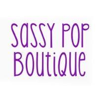 sassy pop boutique logo image