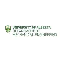 mechanical engineering, university of alberta logo image