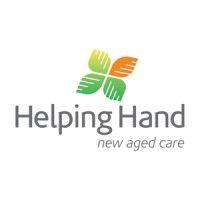 helping hand aged care logo image