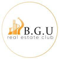 bgu real estate club logo image