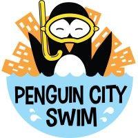 penguin city swim logo image