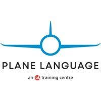 plane language logo image