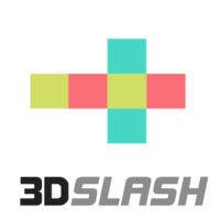 3d slash logo image