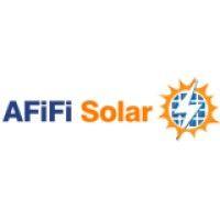 afifi solar//saudi arabia logo image