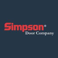 simpson door company logo image