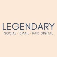 legendary | social • email • paid digital logo image