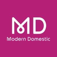 modern domestic logo image