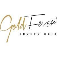 gold fever luxury hair logo image