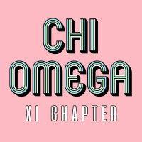 chi omega xi chapter logo image