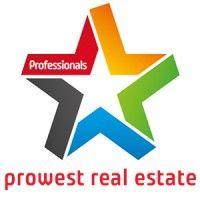 professionals prowest real estate logo image