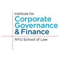 institute for corporate governance & finance at nyu school of law logo image