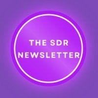 the sdr newsletter logo image