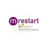 m restart logo image