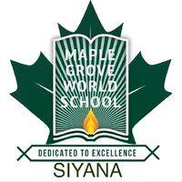 maple grove world school siyana uttar pradesh logo image