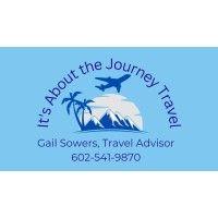 it's about the journey travel logo image