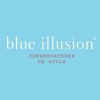 blue illusion logo image